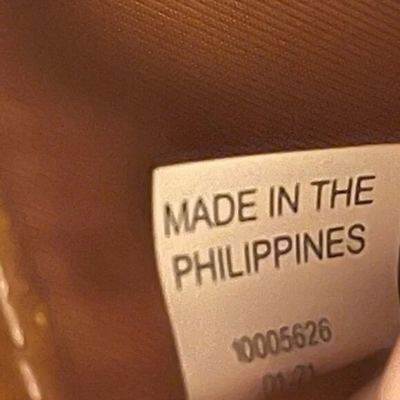 Tory Burch Medium Miller Trifold  Pebbled Leather Wallet  Light Umber - Picture 6 of 6